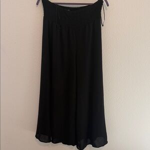 Vince Camuto Black Wide-Leg Pants